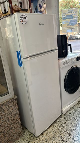 Nevera 2 puertas blanca