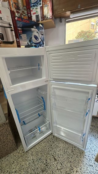 Nevera 2 puertas blanca