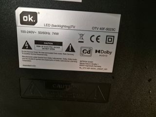 Altavoces Ok TV .  OTV 40F-5023C