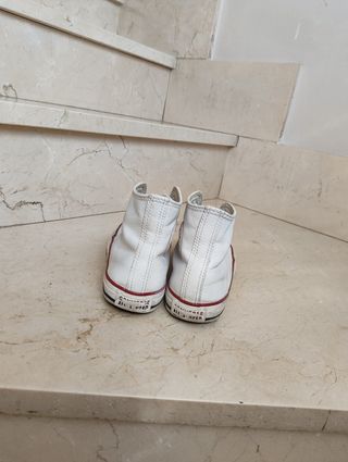 Deportivas Converse All Star Blancas Piel Talla 36
