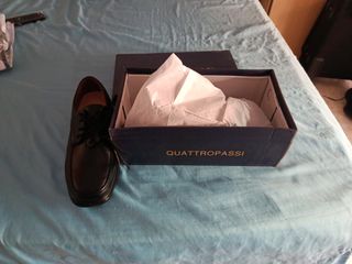 Zapatos QUATTROPASSI negros nuevos