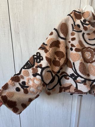 Cappotto corto donna fantasia