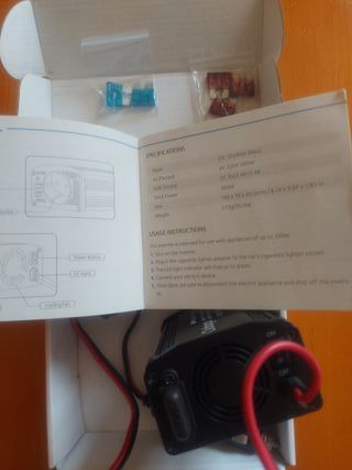 Inverter Auto 300W Odoga 12V 220V Dual USB