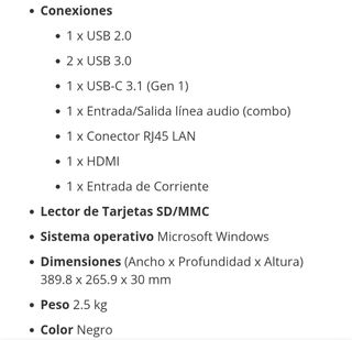 Portátil Asus ROG Strix Negro