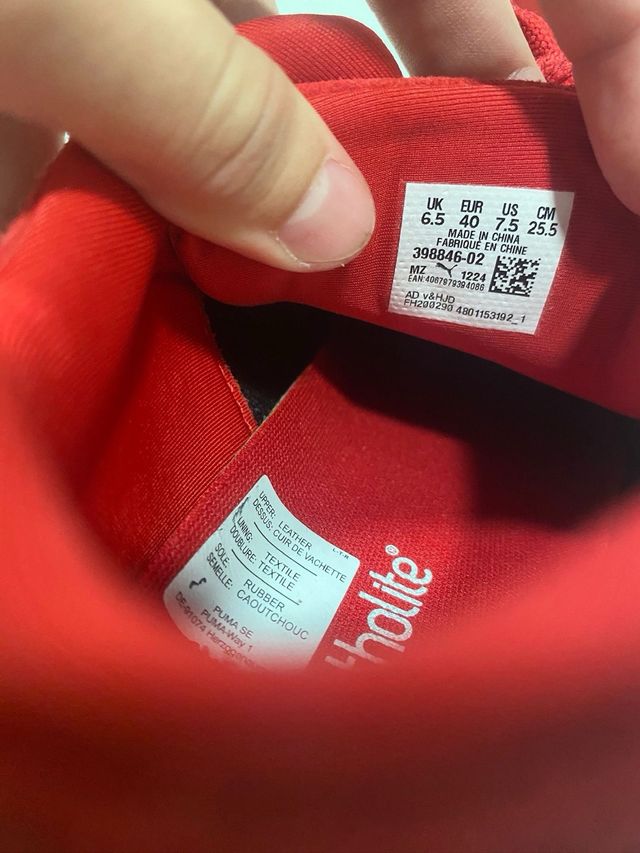 Zapatillas Puma Speedcat Rojas