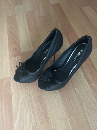 Zapatos de tacón SUITEBLANCO negros