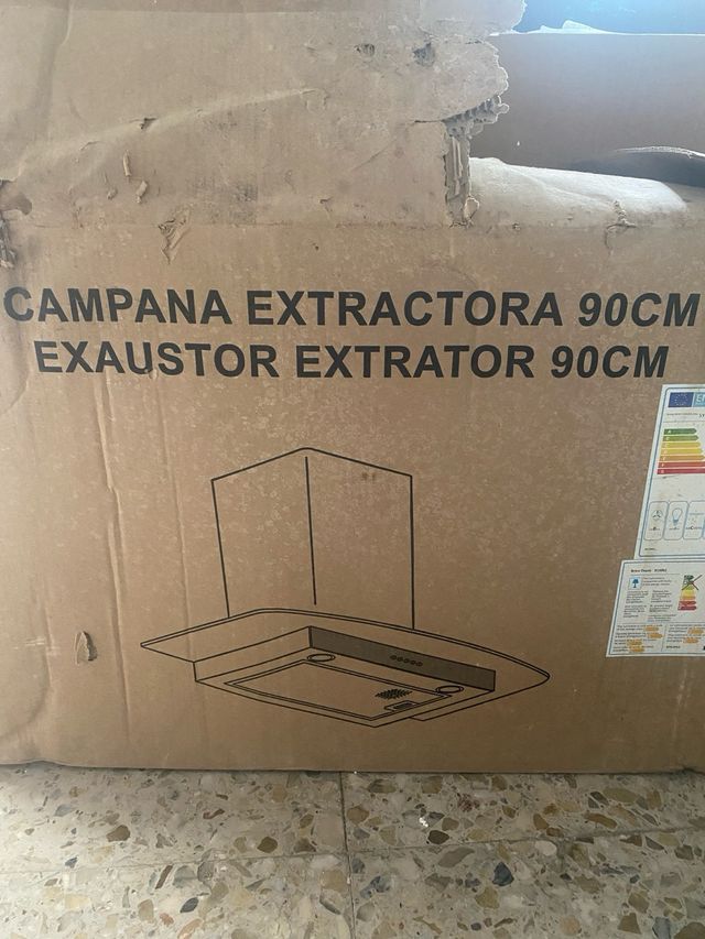 Campana extractora 90cm SY-3288B-P-C9-900