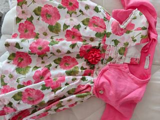 Conjunto Mayoral niña vestido y rebeca con zapatit