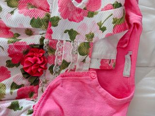 Conjunto Mayoral niña vestido y rebeca con zapatit