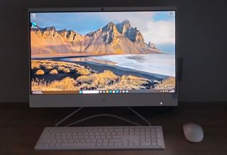 HP All-in-One 24-f0xx Blanco