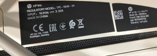 HP All-in-One 24-f0xx Blanco