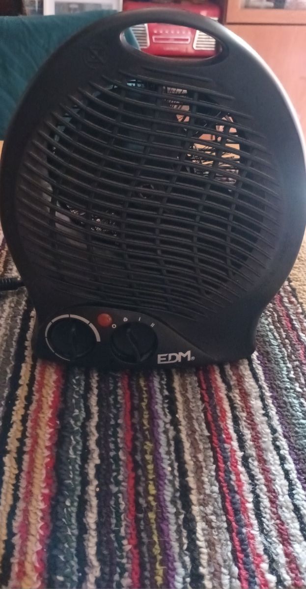 Ventilador EDM Negro