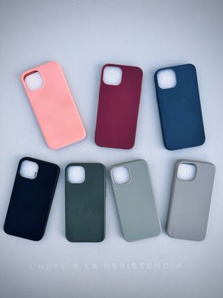 Confezione da 7 custodie in silicone per iPhone 13 mini