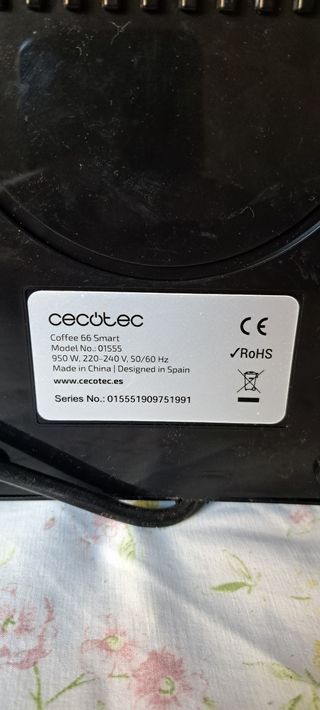 Cafetera Cecotec Coffee 66 Smart