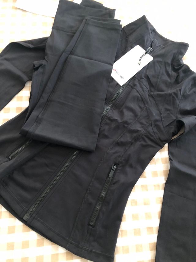 conjunto Lululemon Talla S Negro