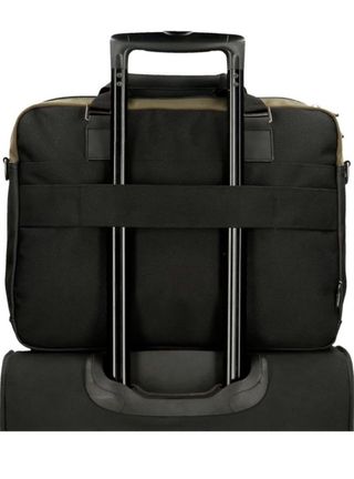 Maletín Pepe Jeans Jarvis Negro Verde Oliva