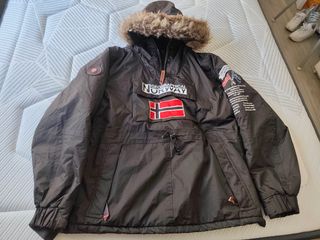 Chaqueta Geographical Norway Negra