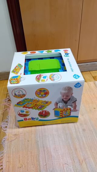 Cubo Actividades Bebé +18 Meses