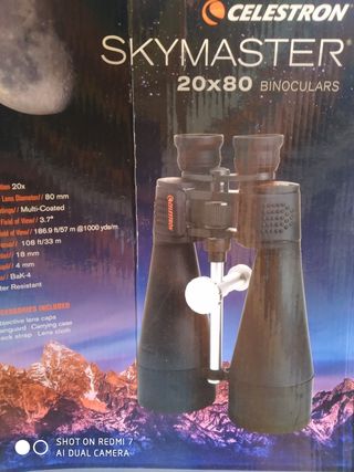 Prismáticos Celestron Skymaster 20x80