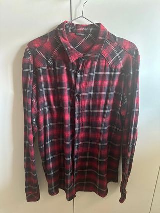 Camicia a quadri Imperial rossa e nera