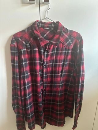 Camicia a quadri Imperial rossa e nera