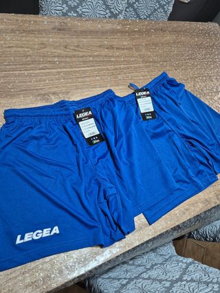 Kit di 2 pantaloncini Legea Uomo Blu Taglia M