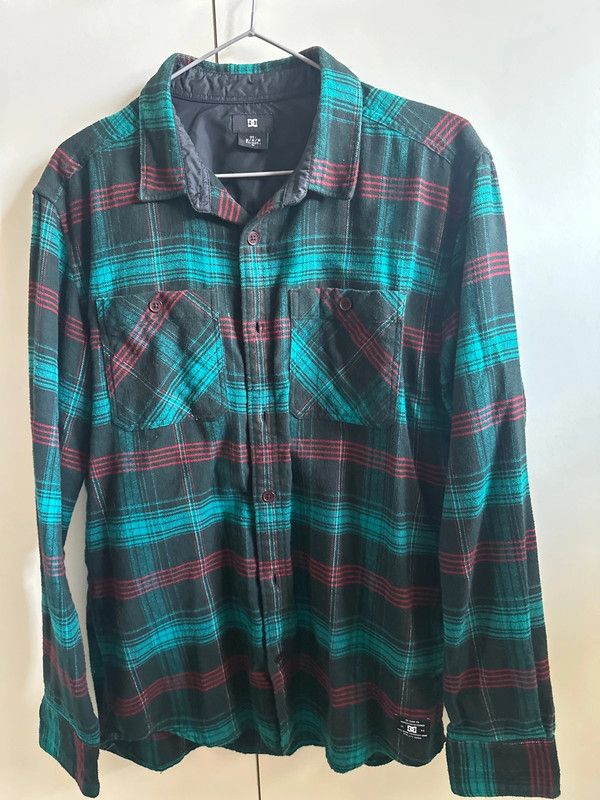 Camicia DC a quadri L