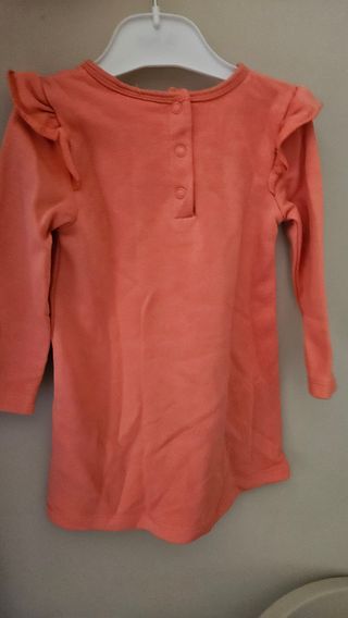 Vestitino bimba Disney Bambi cuore