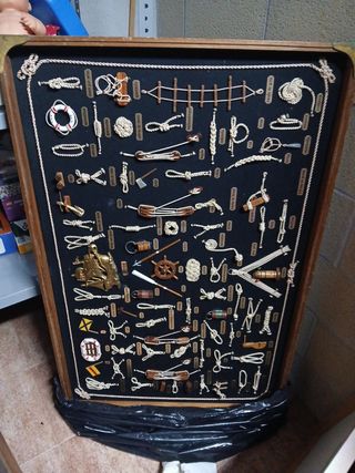 Cuadro Nudos Marineros para Restaurar antiguo