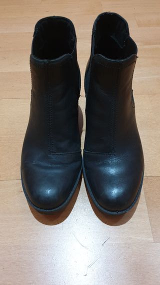 Botines IMAC Piel Negros Talla 37