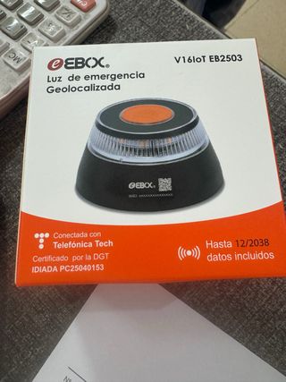 Luz de emergencia V16 Geolocalizada EBOX
