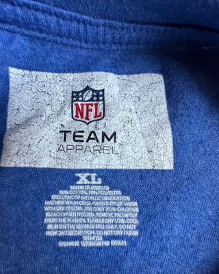 NFL New York Giants Camiseta Azul Talla XL