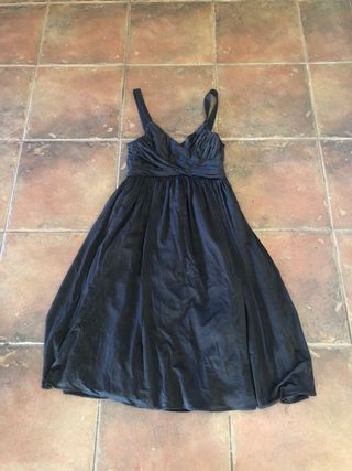Vestido marrón elegante