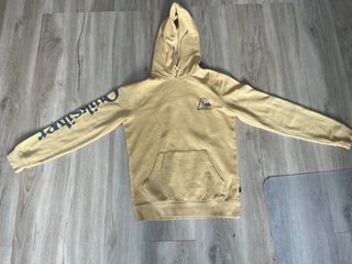 Sudadera Quiksilver con capucha amarilla
