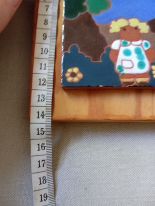 Quadro in ceramica artigianale Sun Girl