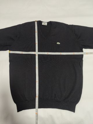 Jersey Lacoste Negro Talla L