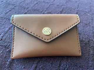 Tarjetero Michael Kors Marrón Dorado