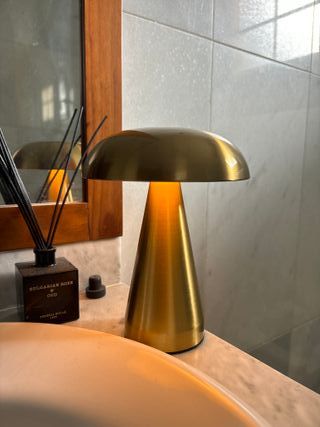 Lámpara seta vintage nueva