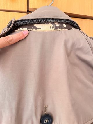 Chaqueta parka hombre invierno beige