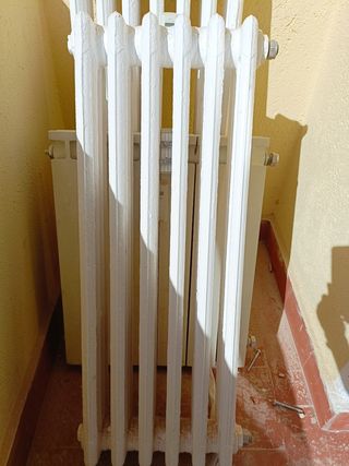 6 Radiadores Hierro Fundido Antiguos.