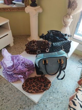Lote de bolsos de mano y de hombro