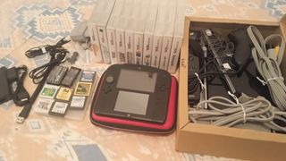 Nintendo 2DS Negra + Wii + Juegos DS