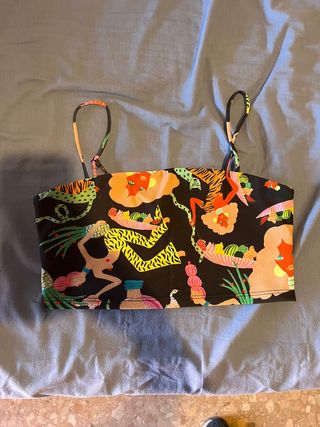 Top estampado One size
