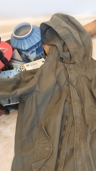 Cazadora Zara Hombre Talla S Verde khali