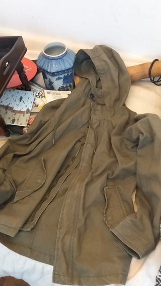 Cazadora Zara Hombre Talla S Verde khali