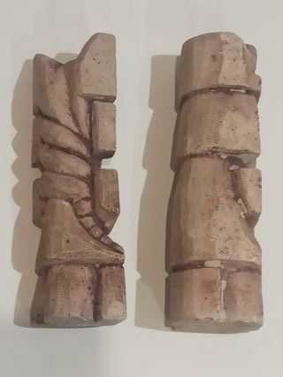 Statue in pietra azteca