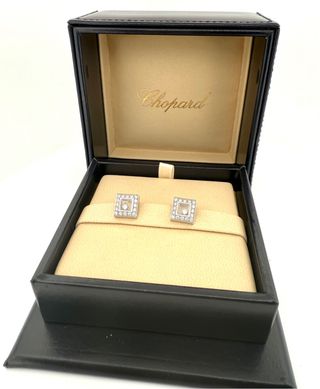 Pendientes Chopard Happy Diamond Oro 