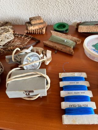Lote varios de pesca