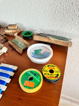 Lote varios de pesca