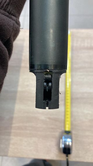 Tija telescópica para bicicleta